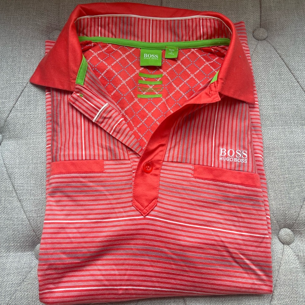 Men’s Hugo Boss, size Large, MODERN FIT, Golf Polo, Never worn